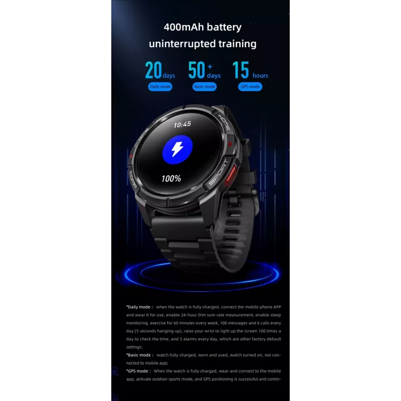 Smartwatch MiBro GS Active silver