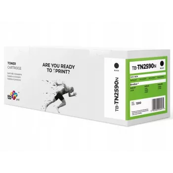 Toner för Brother TN2590 TB-TN2590N BK 100 % ny