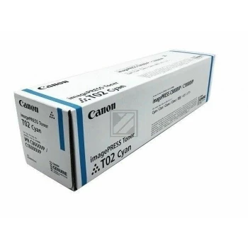 Toner Canon Toner T02 8530B001 upp till 43 000 sidor cyan