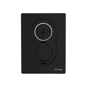 Zaptec Go laddbox 22kW typ 2 WiFi och 4G asfaltsvart