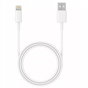 Kabel USB 2.0 iPhone AM-Lightning 1 m vit