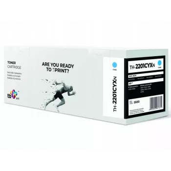 Toner för HP Color LaserJet Pro 4202 W2201X TH-2200CYXN 100 % ny cyan
