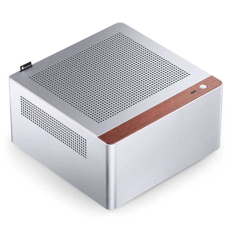Datorchassi Jonsbo N10 Mini-Tower ITX silver