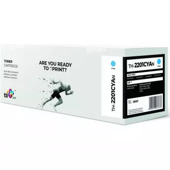 Print, toner, toner för HP Color LaserJet Pro 4202 W2201A TH-2201Cyan 100 ny cyan