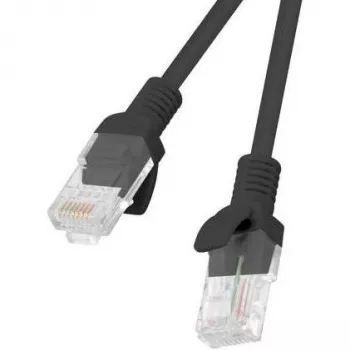 Patchkabel LANBERG PCU5-20CC-0150-BK RJ45 Cat.5e 1,5 m svart 10-pack