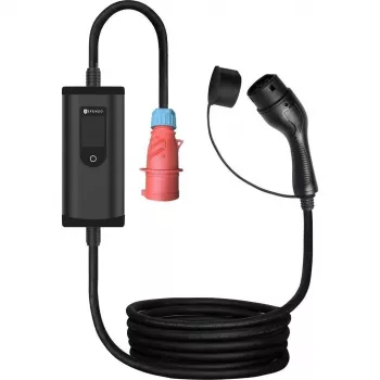 DEFENZO ToGo AC7 DEF1020 mobil laddare för elfordon, typ 2, 7 kW, 32 A, 5 m, IP65, svart
