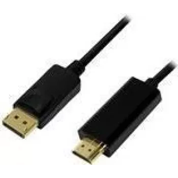 LogiLink CV0127 Videokabeladapter 2 m DisplayPort HDMI Type-A (Stand