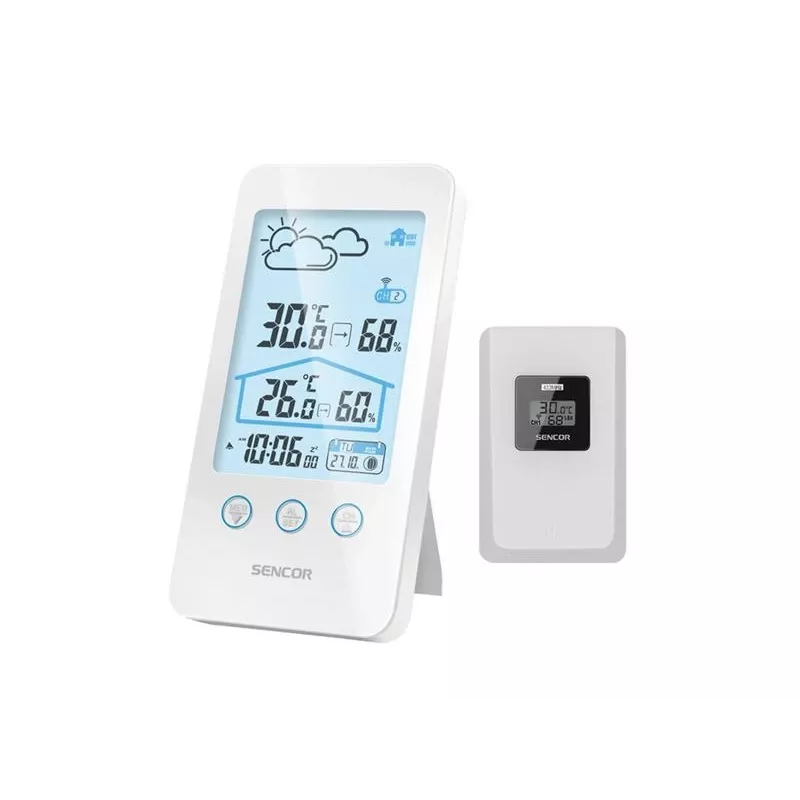 Sencor SWS 3000W väderstation med trådlös sensor