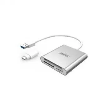 Unitek Flash-kortläsare USB3.0 + USB Type-C, 9313D (Y-9313D)