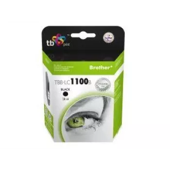 Bläck TBB-LC1100B (Brother LC980/1100) svart 100 % ny