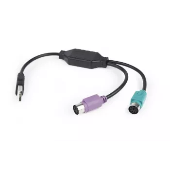 Adapter 2xPS2->USB mus + tangentbord