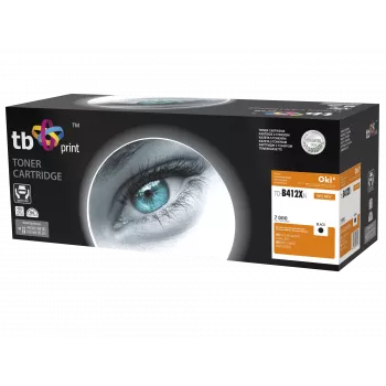 Toner TB kompat. S OKI B412/B432, svart, ny 412XN