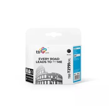 Bläckpatron TB kompatibel med Epson WF-3620 TBE XXL, ny, svart