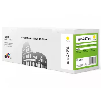 Toner TB kompat. Brother TN247Y, TB-TN247YN YE 100 % ny