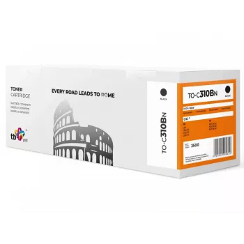 Toner för OKI C310 TO-C310BN svart 100 % ny