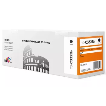 Toner OKI C332 TO-C332BN BK 100 % ny 2000 sidor svart