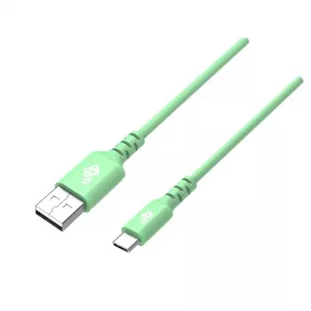 TB USB-C-kabel 1m grön; AKTBXKUCMISI10Z