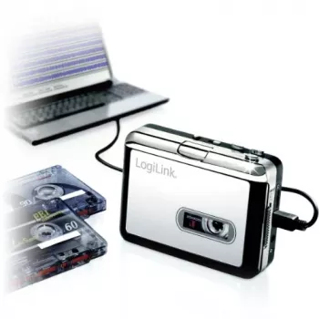 LogiLink® UA0156 kassettdigitaliserare med USB-anslutning