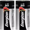 Energizer C Alkaline Power batterier, 2-pack