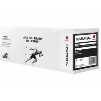 Toner för HP Color LJ Pro W2033A TH-MA415AN 100 % ny magenta