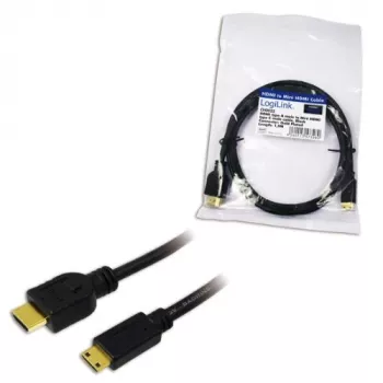 LogiLink CH0022 HDMI-kabel 1,5 m HDMI typ A (standard) HDMI typ C (M