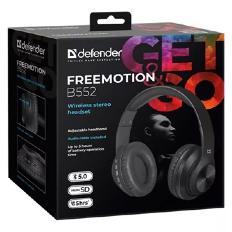 Hörlurar Defender FreeMotion B552