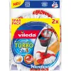 Mopphuvud Vileda röd vit