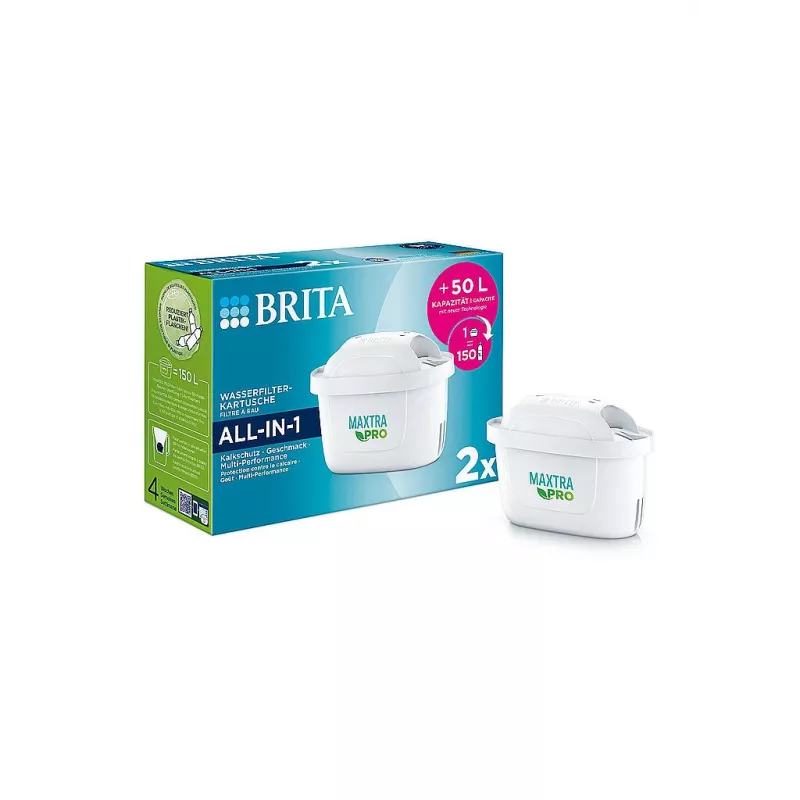 Vattenfilterpatron Brita 122003 2 st vit