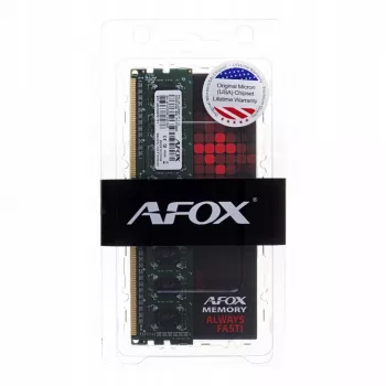 AFOX DDR3 8G 1600 UDIMM minnesmodul 8 GB 1600 MHz LV 1,35V (AFLD38BK1L) - 8 GB - DDR3