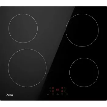 Induktionshäll AMICA PI6501, 4 kokzoner, touchkontroll