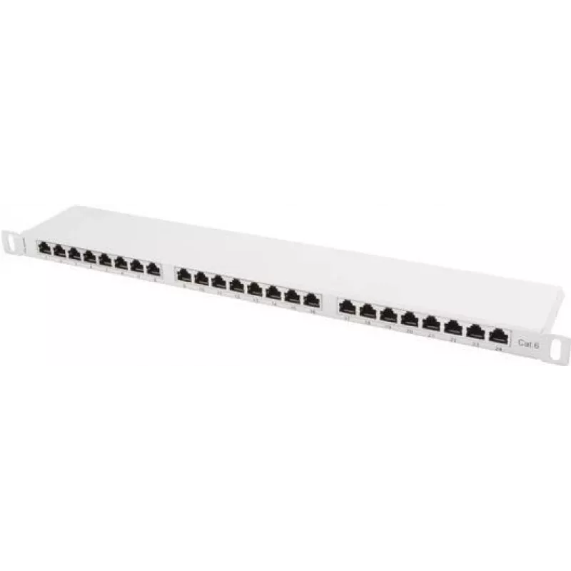 Lanberg PPS6-0024-S patchpanel 0,5U