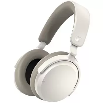Sennheiser ACCENTUM Wireless 700175 hörlurar, over-ear, Bluetooth 5.2, ANC, 50 h batteritid, inbyggd mikrofon, USB-C, vit