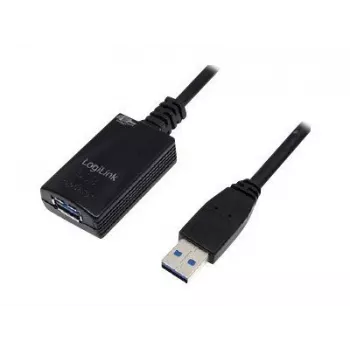 LogiLink 5,0 m USB 3.0 M/F USB-kabel USB 3.2 Gen 1 (3.1 Gen 1) 5 m USB