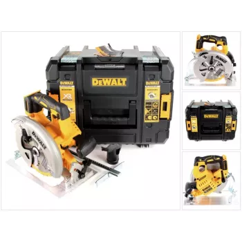 DeWALT DCS570NT-XJ cirkelsåg 18,4 cm svart, gul 5500 varv/min