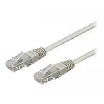 Wentronic Goobay CAT 6 patchkabel, U/UTP, grå, 3 m – CCA kopparmix (68409)