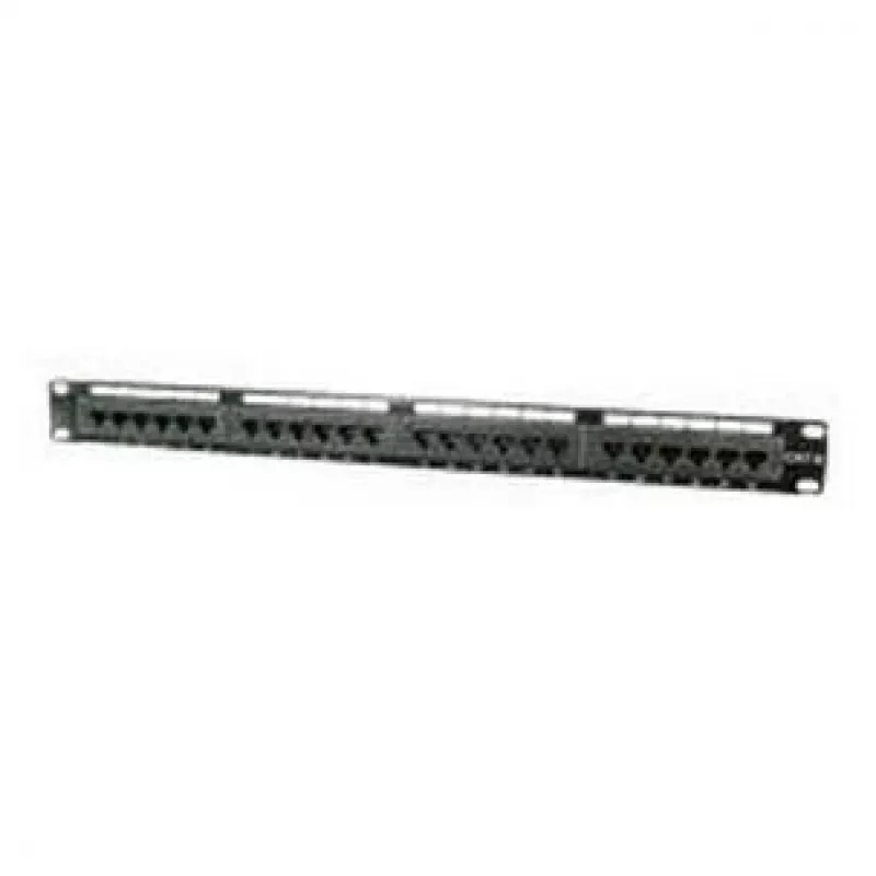 LogiLink patchpanel 19 inch CAT6 24-port