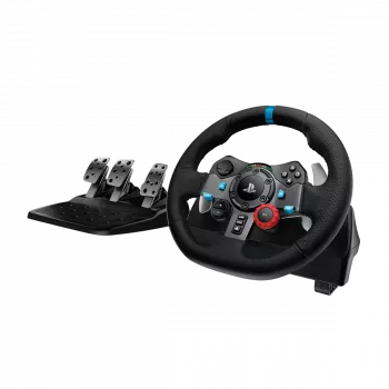 LOGITECH G29 Driving Force Racing Wheel för PlayStation5 och PlayStation4 - SVART - USB - PLUGCG - WWi-9006 - RATT
