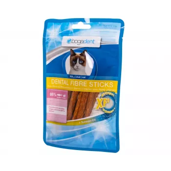BOGAR Bogadent Dental Fibersticks lax - kattgodis - 50 g