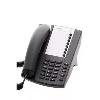 Sladdbunden analog telefon MITEL 6710a — färg antracit, bordsapparat för analoga linjer