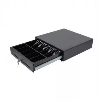 TCS HS-410A 410 (B) x 415 (D) x 100/114 (H) mm 8 mynt/4 sedlar (metalltrådsgripare) DC24V med RJ11, mikrobrytare med två medieinsatser som standard. (HS-410A)