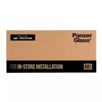 PanzerGlass skärmskydd iPhone 15 Pro Max UW-FastFit