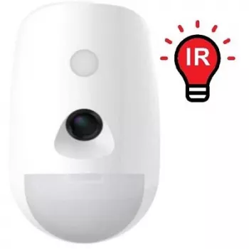 Hikvision DS-PDPC12P-EG2-WE(B) Tri-X trådlös PIR-rörelsedetektor med kamera