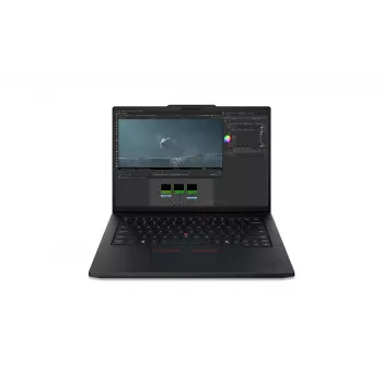 Lenovo ThinkPad P14s Gen 7 (Intel) 21XJ0010PB mobil arbetsstation, 14,5 inch IPS 120Hz, Intel Core Ultra 7 366H, 64GB LPDDR5x, 1TB SSD, NVIDIA RTX PRO 1000 Blackwell 8GB, Windows 11 Pro, engelskt tangentbord