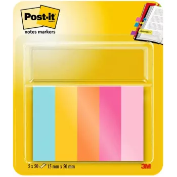 3M Page Marker 670-5-BEA assorterade 5x100 ark/pack
