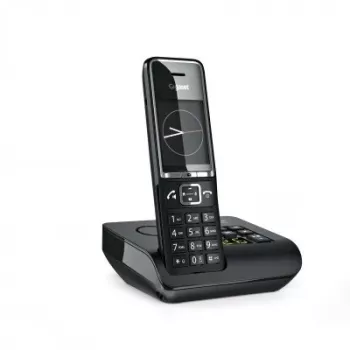 Gigaset Comfort 550A trådlös telefon med telefonsvarare, svart