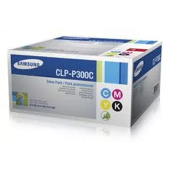 Samsung CLP-P300C/ELS tonerpatron flerpack svart, cyan, magenta, gul