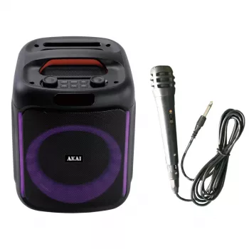AKAI ABTS-V20 portabel Bluetooth-högtalare 20W svart