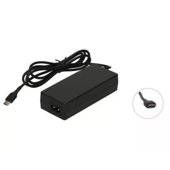 2-POWER PSA Parts CAA0744G 65W nätadapter för Lenovo notebook - svart