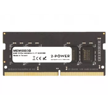 2-Power MEM5503B 8GB DDR4 2400MHz CL17 SODIMM laptopminne
