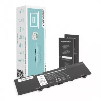MITSU batteri Y5XF9 för Dell Inspiron 13 5370 7373 7386 – 3200 mAh (37 Wh)